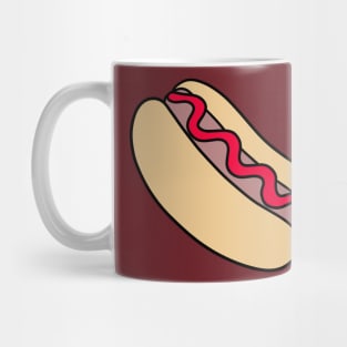 Hotdog with Ketchup Mug